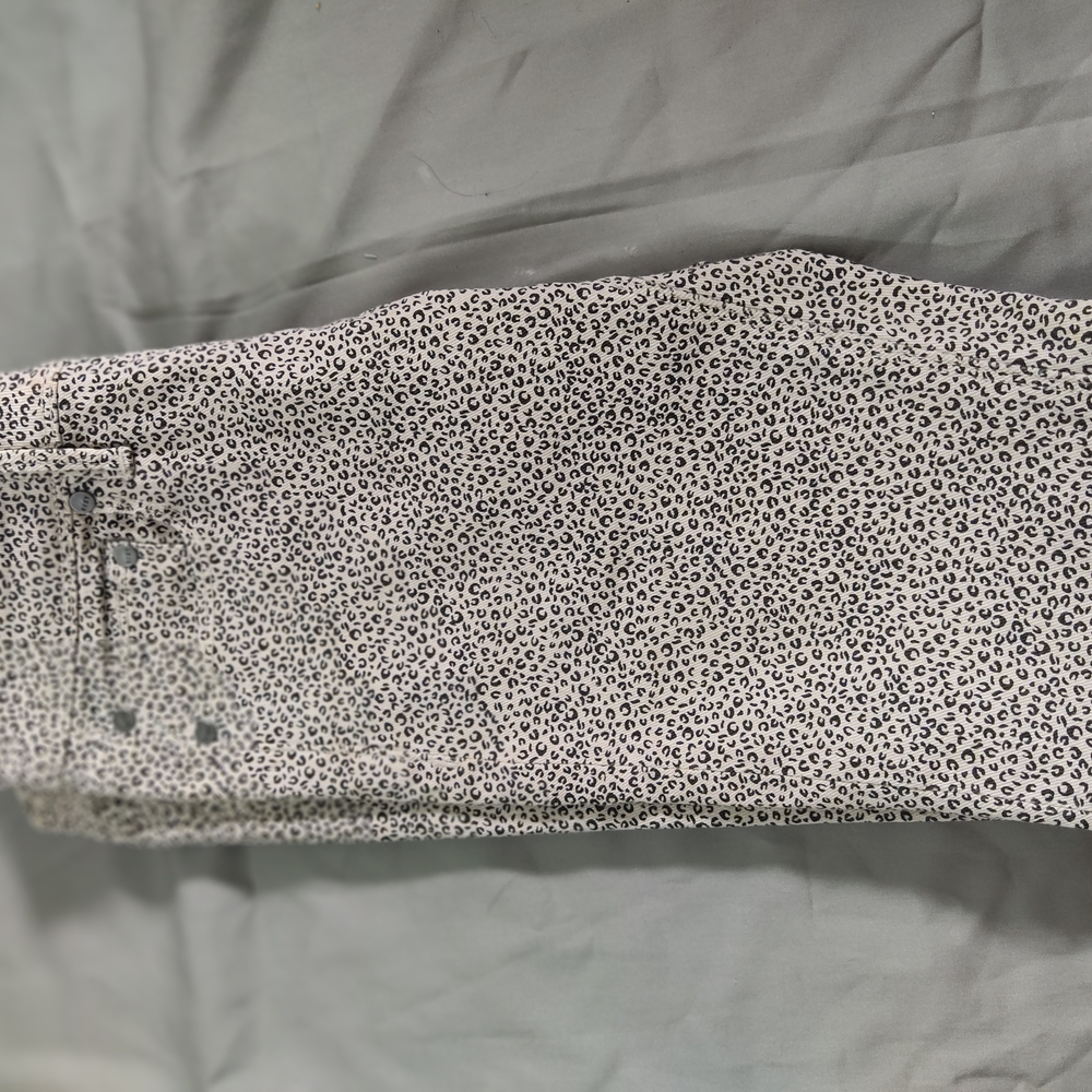 Roxy Women's Black and White Patterned Skinny Jeans SIZE 24